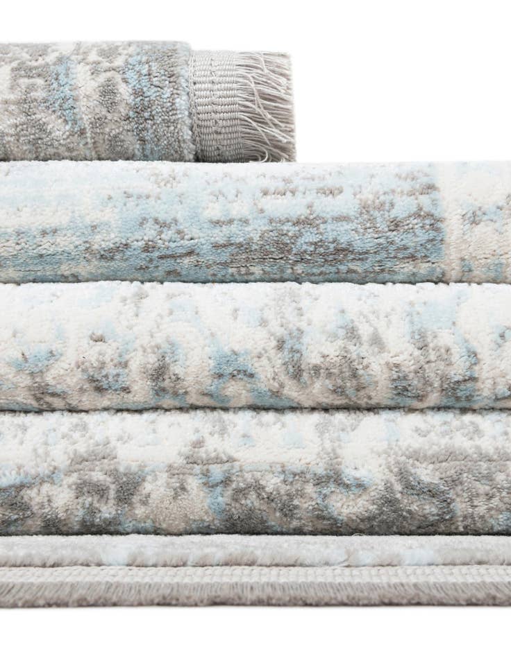 Detail image of  4' x 4' Modern Classical Square Rug