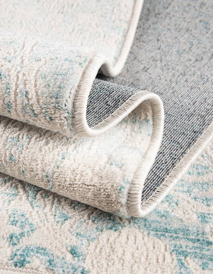 Detail image of  8' x 8' Modern Classical Square Rug