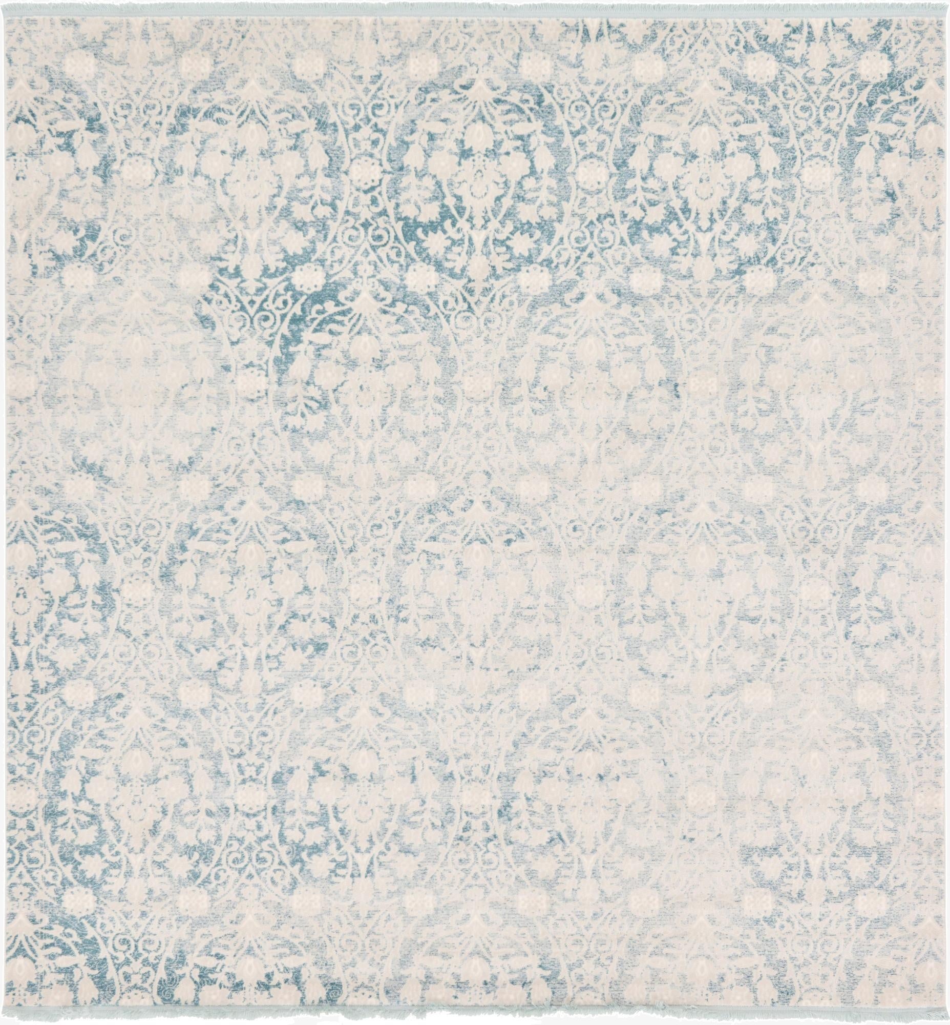  8' x 8' Modern Classical Square Rug