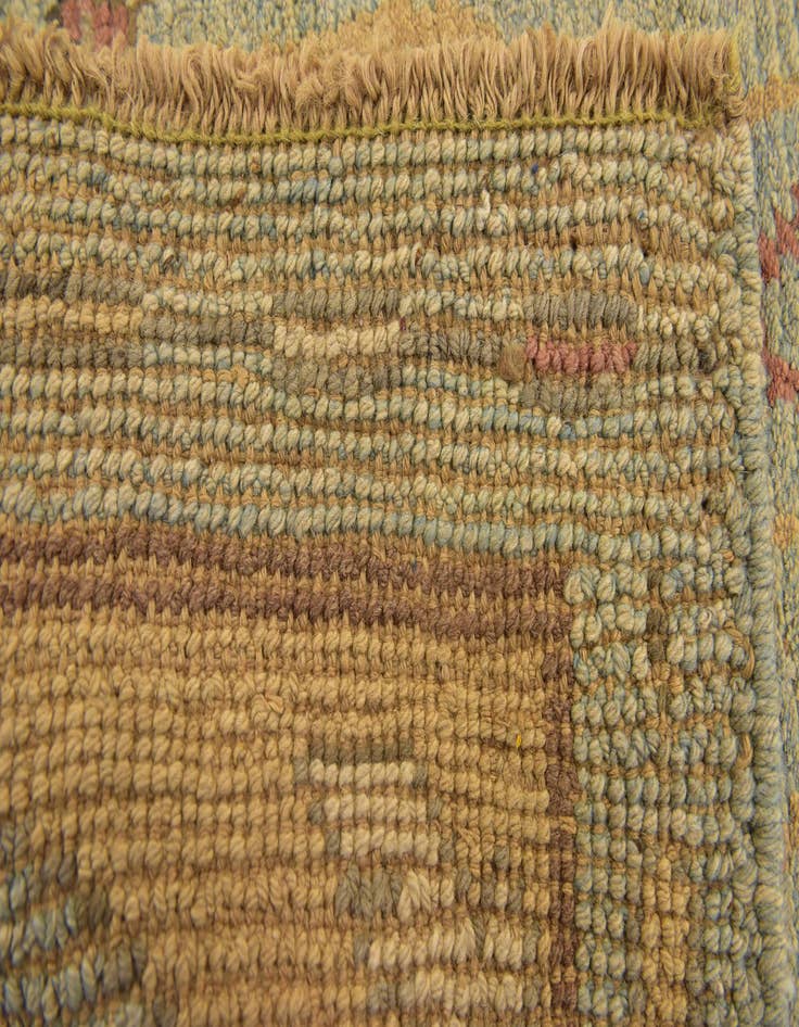 Detail image of  2' 9 x 3' 3  Hand Knotted Oushak Wool Square Rug