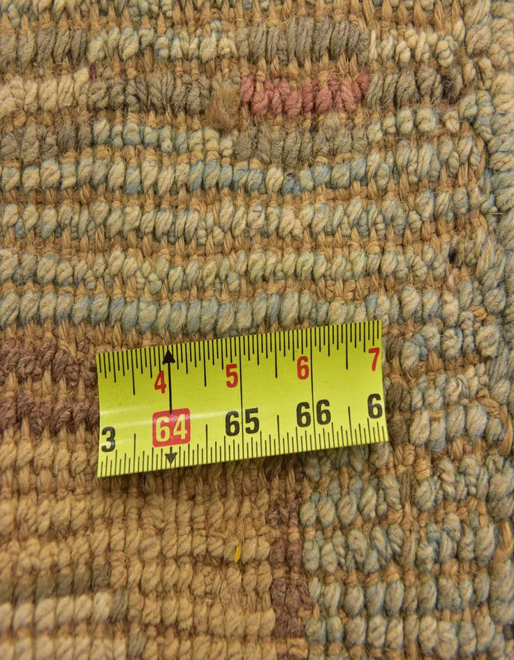 Detail image of  2' 9 x 3' 3  Hand Knotted Oushak Wool Square Rug