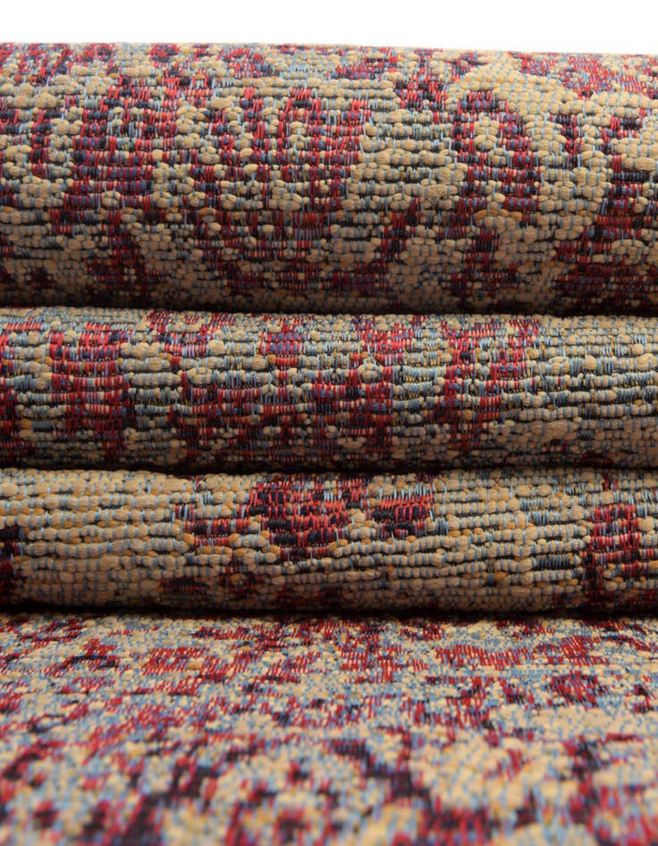 Detail image of 6' x 6' Washable Botanical Indoor / Outdoor Square Rug