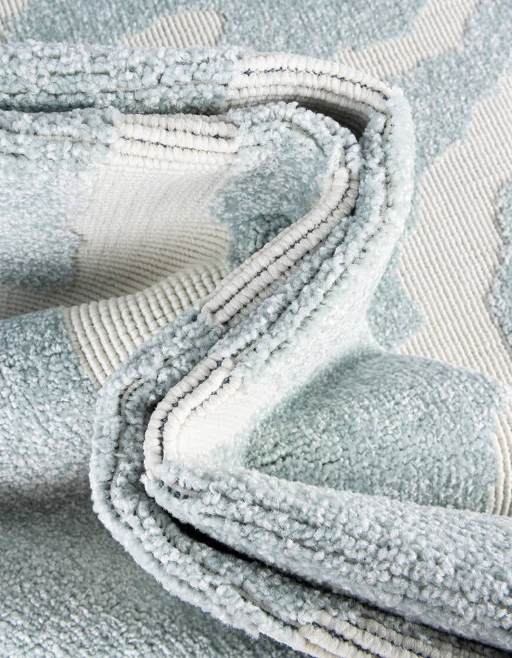 Detail image of  7' 10 x 7' 10  Washable Sabrina Soto Indoor / Outdoor Square Rug