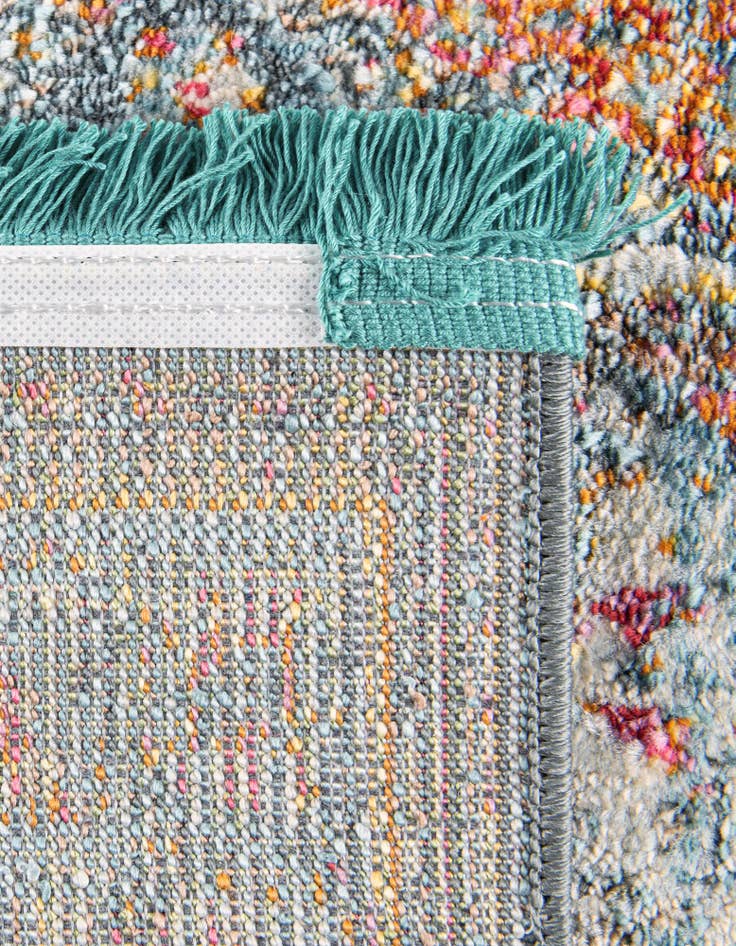 Detail image of  5' x 5' Santiago Square Rug