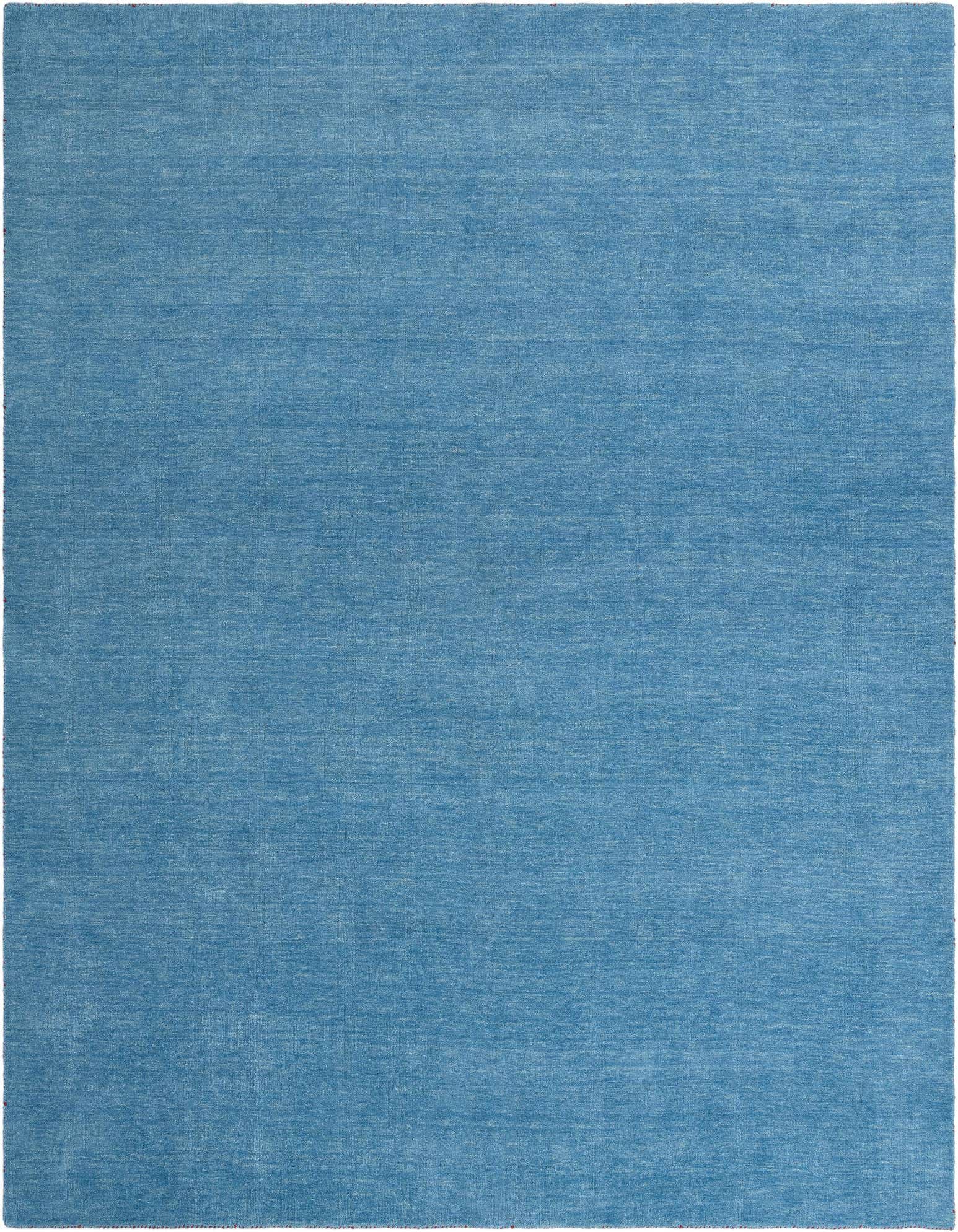 Primary image  9' 10 x 9' 10  Hand Knotted Solid Gabbeh Wool Square Rug