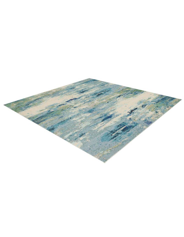 Detail image of  8' x 8'  Washable Theia Square Rug