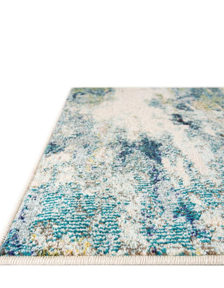 Detail image of  8' x 8'  Washable Theia Square Rug