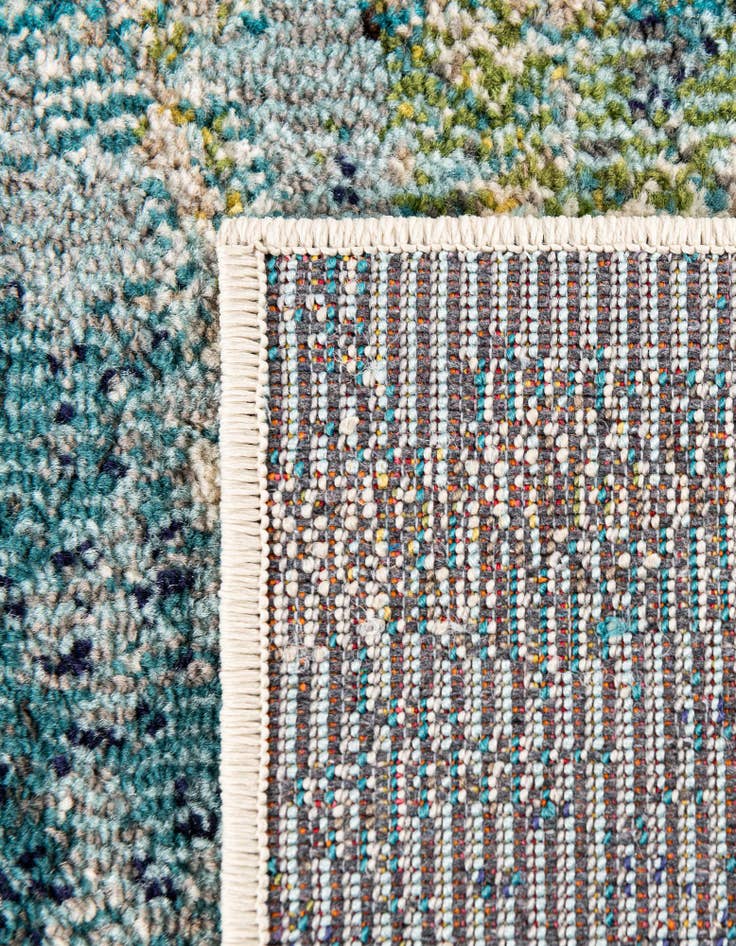 Detail image of  8' x 8'  Washable Theia Square Rug
