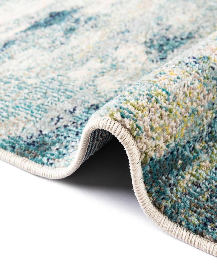 Detail image of  8' x 8'  Washable Theia Square Rug