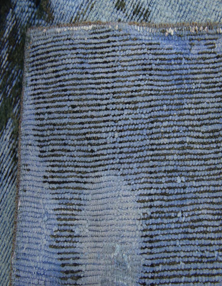 Detail image of  4' x 5'  Hand Knotted Ultra Vintage Persian Wool Square Rug