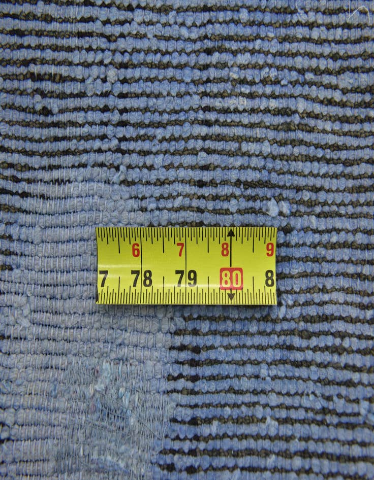 Detail image of  4' x 5'  Hand Knotted Ultra Vintage Persian Wool Square Rug