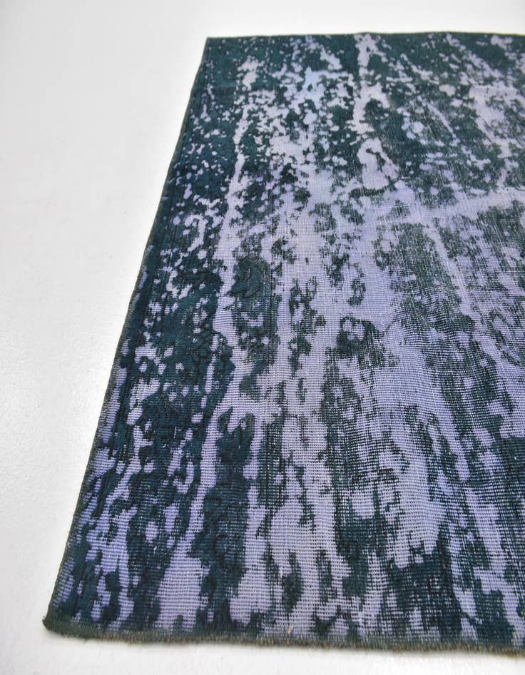 Detail image of  4' 3 x 4' 4  Hand Knotted Ultra Vintage Persian Wool Square Rug