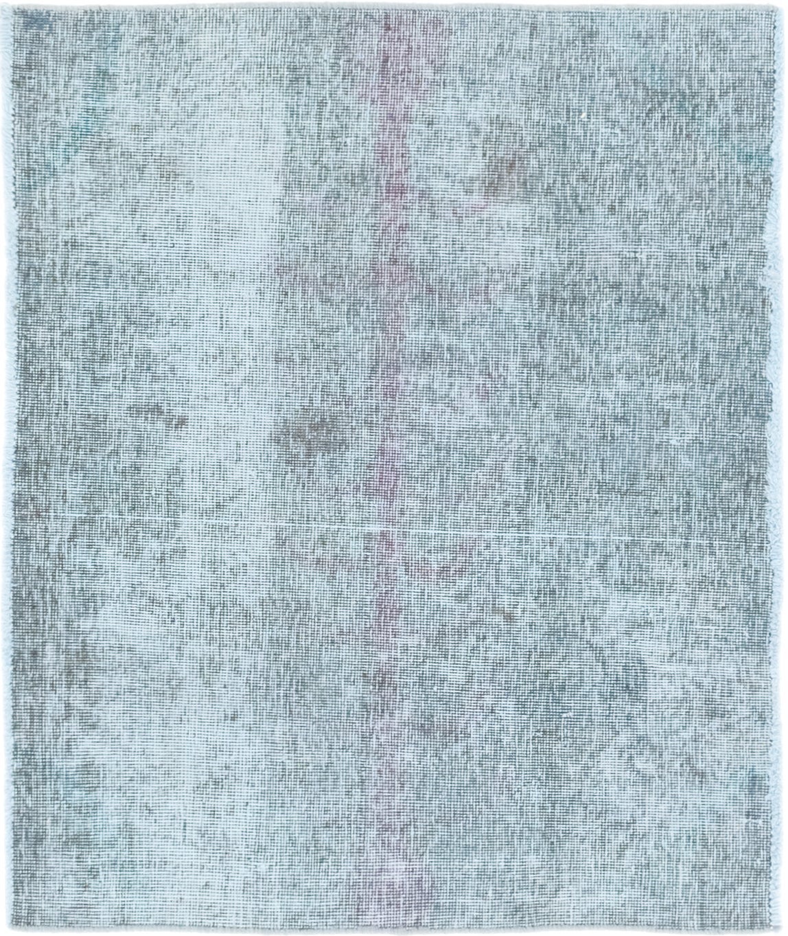  3' 3 x 3' 10  Hand Knotted Ultra Vintage Persian Wool Square Rug