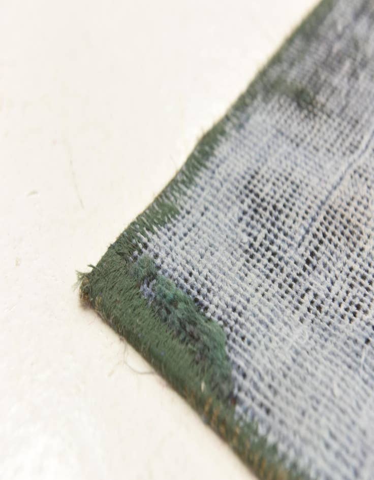 Detail image of  9' 2 x 10' 6  Hand Knotted Ultra Vintage Persian Wool Square Rug