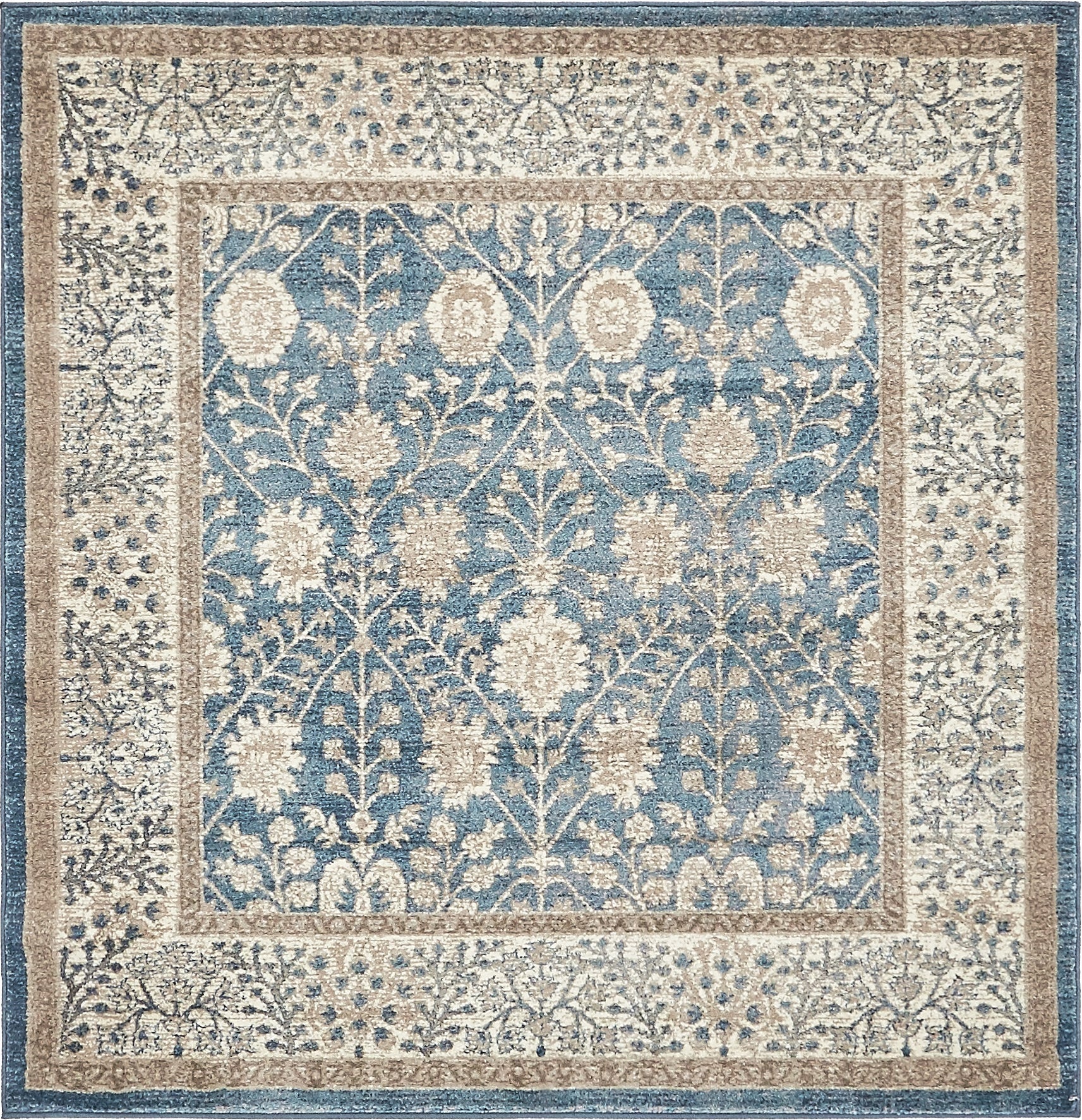  5' x 5' Viola Square Rug