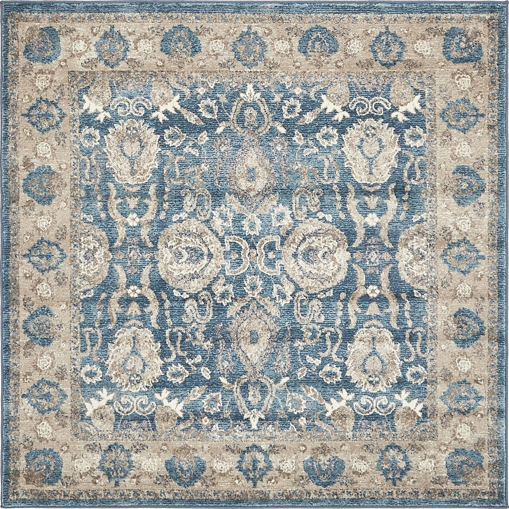  5' x 5' Viola Square Rug