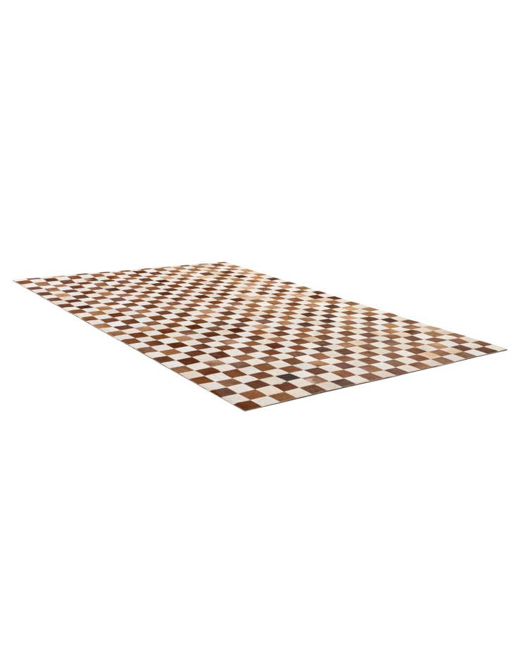 Detail image of  5' x 8' Cowhide - Patchwork Rug