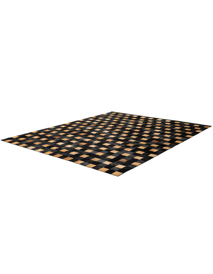 Detail image of  8' x 9' 11 Cowhide - Patchwork Rug