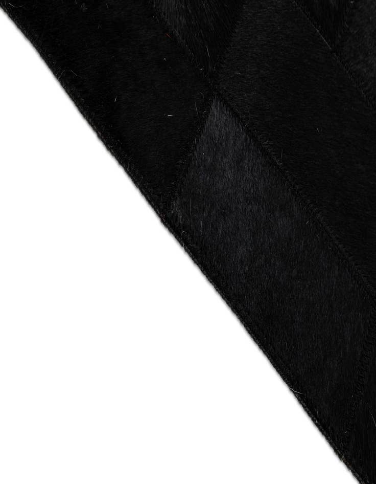 Detail image of  8' 1 x 9' 10 Cowhide - Patchwork Rug