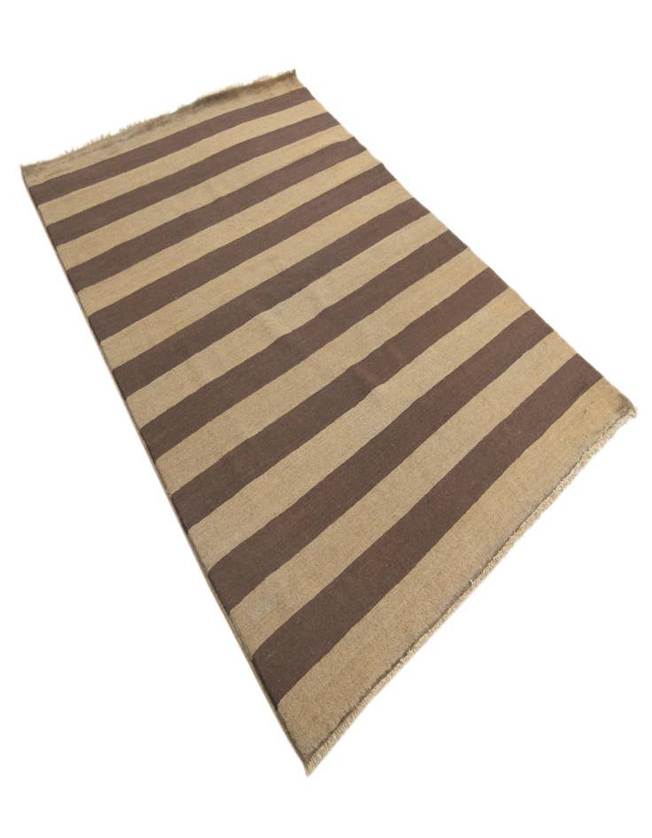 Detail image of  5' 6 x 7' 9  Hand Knotted Modern Ziegler Rug