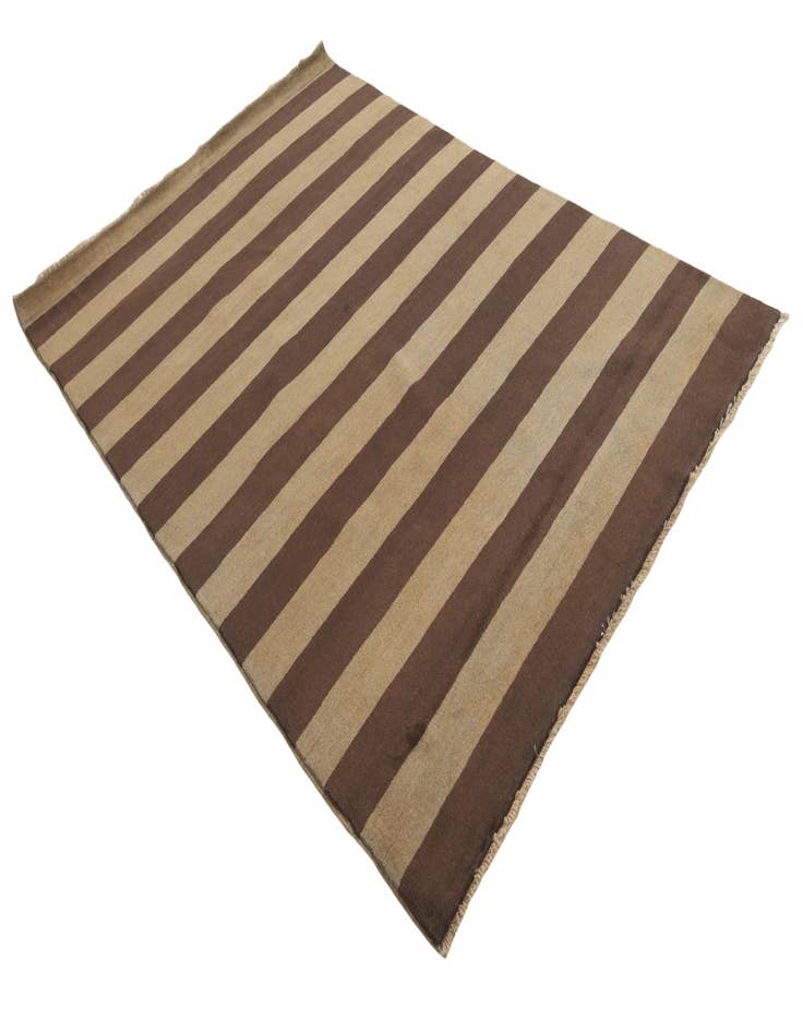 Detail image of 5' 6 x 8' Hand Knotted Modern Ziegler Rug