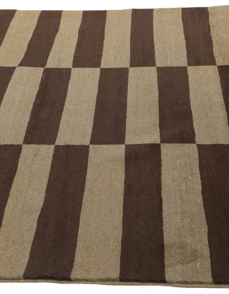 Detail image of  5' 2 x 7' 10  Hand Knotted Modern Ziegler Rug