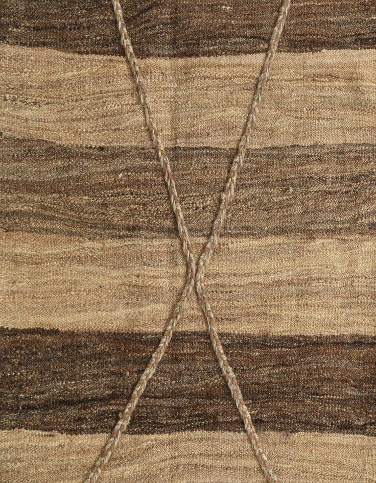 Detail image of  9' 4 x 11' 7  Hand Knotted Moroccan Wool Rug