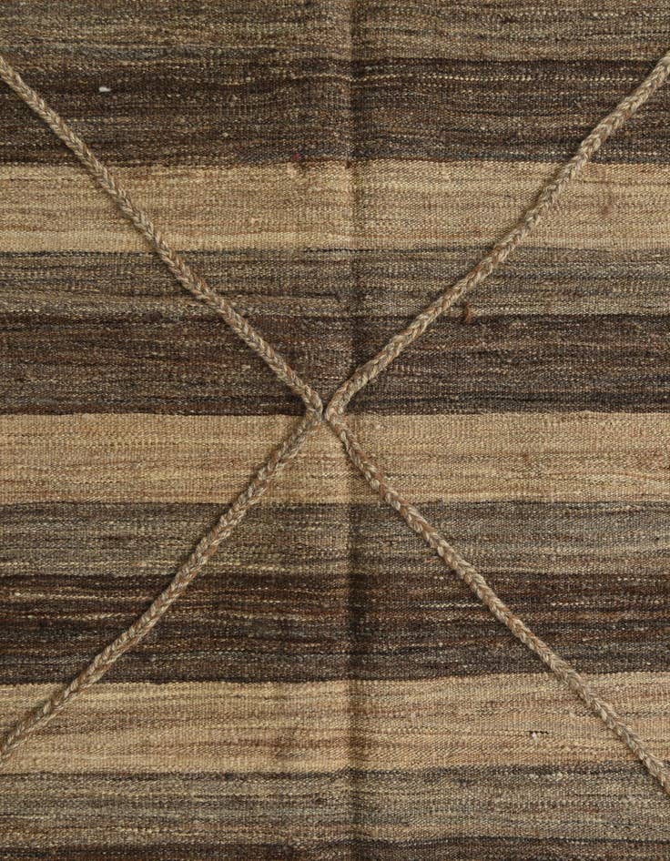 Detail image of  10' x 13'  Hand Woven Moroccan Wool Rug