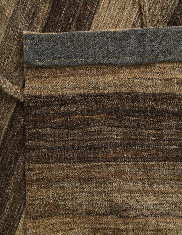 Detail image of  10' x 13'  Hand Woven Moroccan Wool Rug