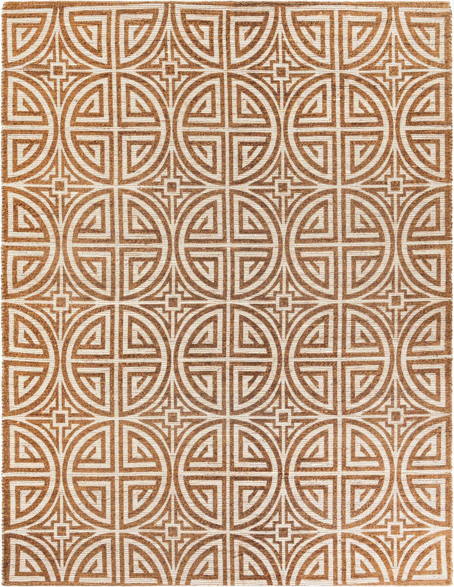  9' x 12'  Hand Woven Chenille Jute Rug