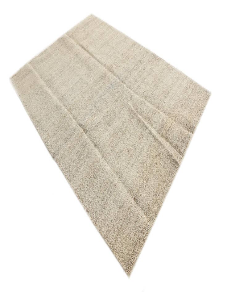 Detail image of  4' 7 x 6' 5  Hand Woven Kilim Modern Wool Rug