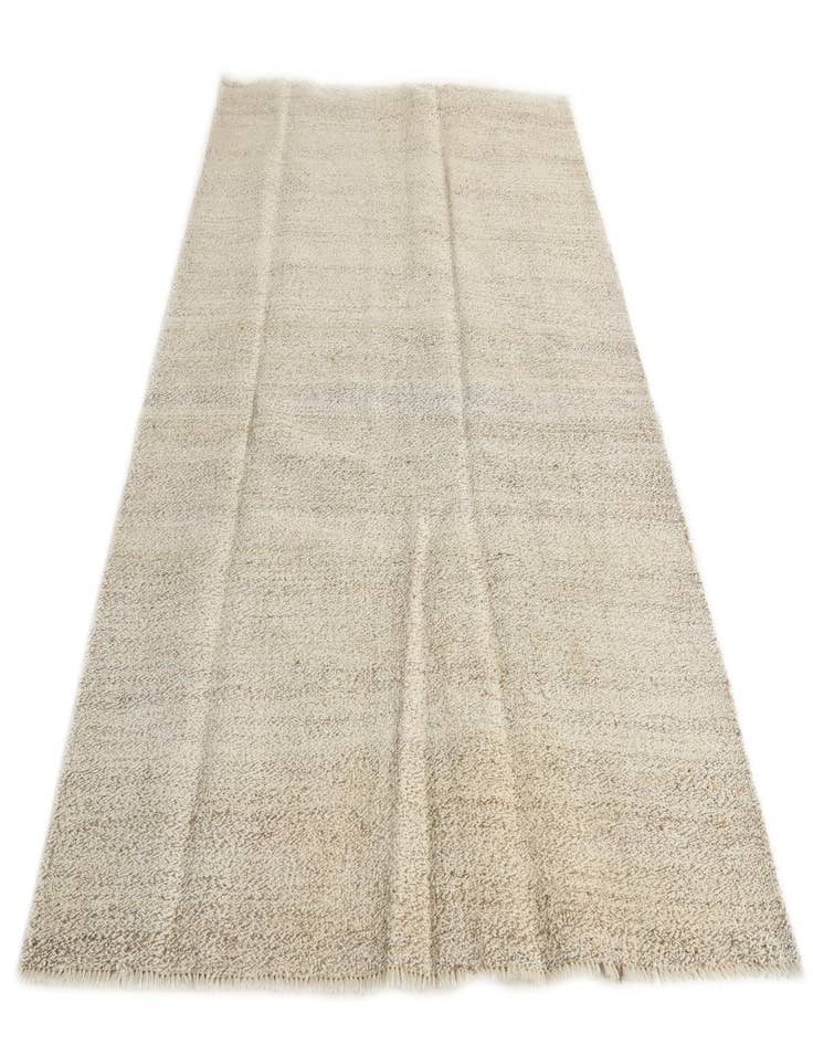 Detail image of  4' 7 x 6' 5  Hand Woven Kilim Modern Wool Rug