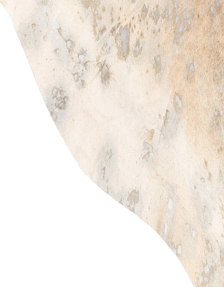 Detail image of  6' 5 x 6' 11 Cowhide Leather Square Rug