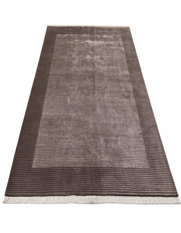 Detail image of  5' 8 x 8'  Hand Knotted Darya Wool Rug