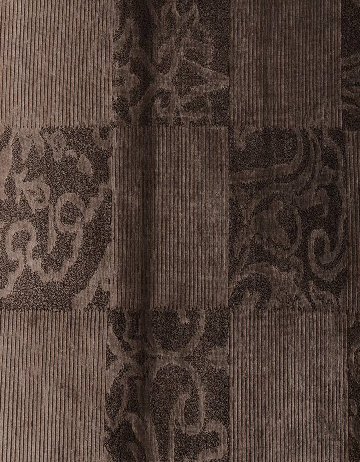 Detail image of  2' 8 x 9' 11  Hand Knotted Darya Wool Runner Rug