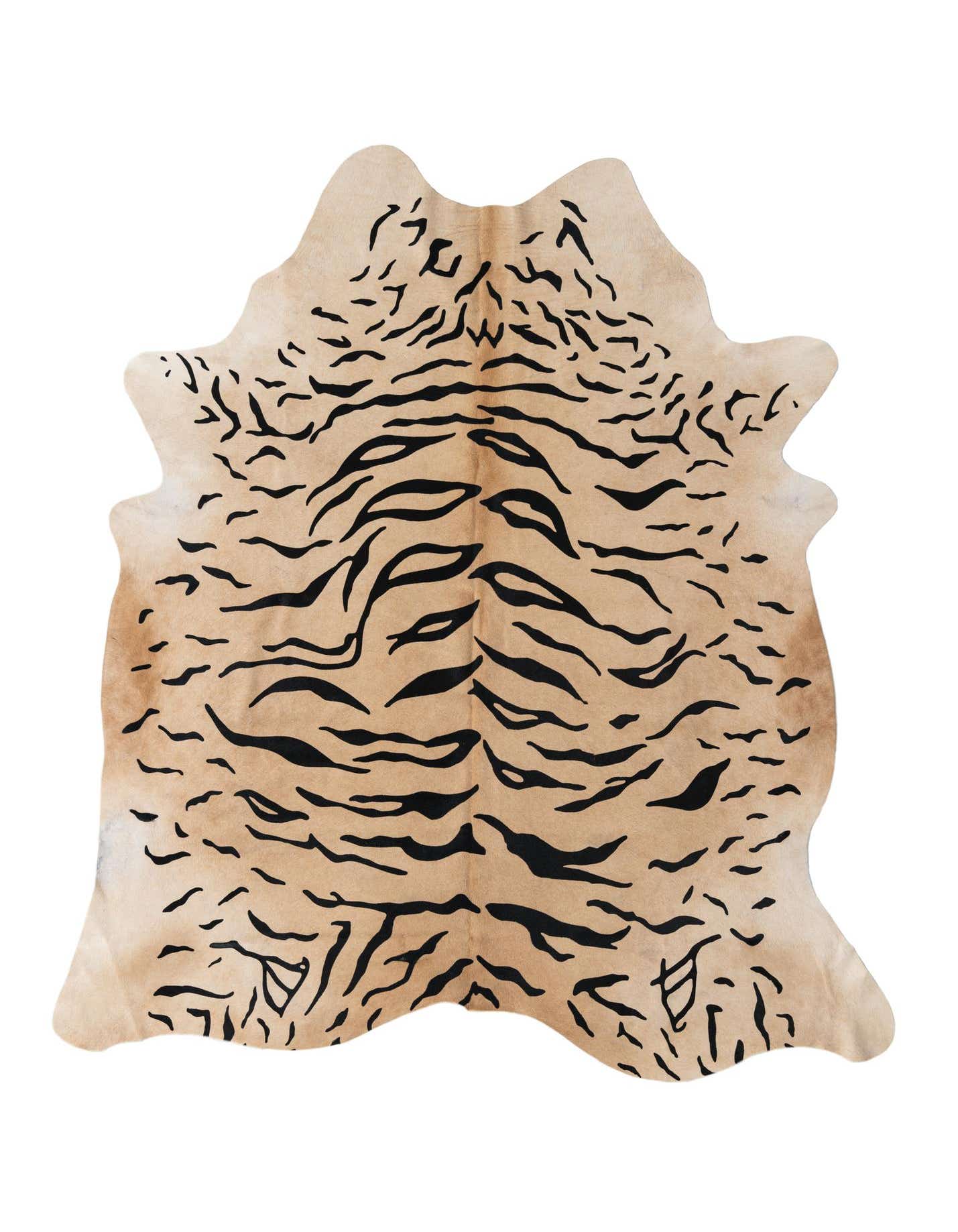 Primary image  5' 7 x 6' 8 Cowhide Freeform Rug