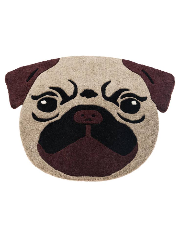 Detail image of  2' 6 x 3' Playtime Kids Wool Freeform Rug