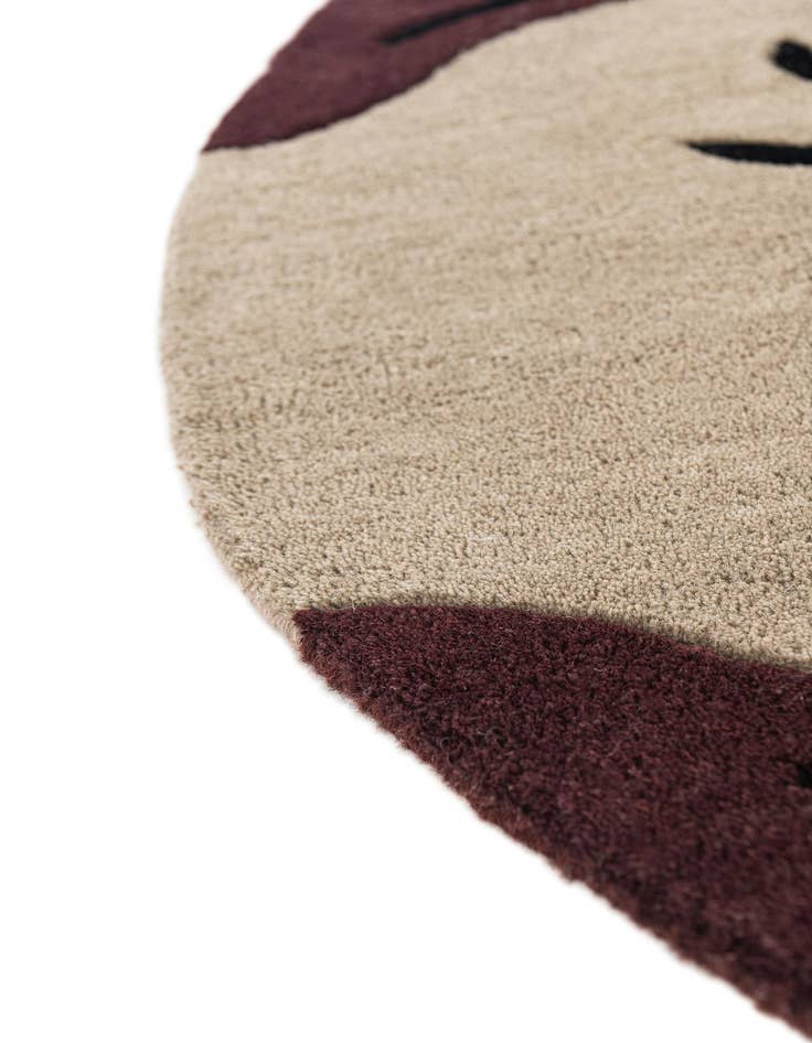 Detail image of  2' 6 x 3' Playtime Kids Wool Freeform Rug