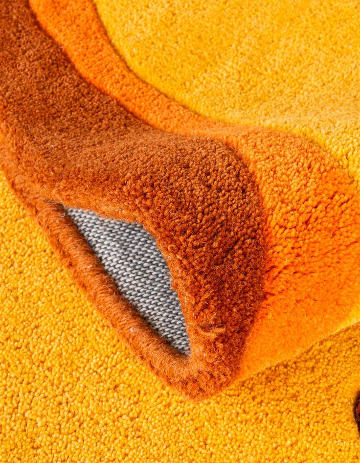 Detail image of  4' 1 x 4' 1 Playtime Kids Wool Freeform Rug