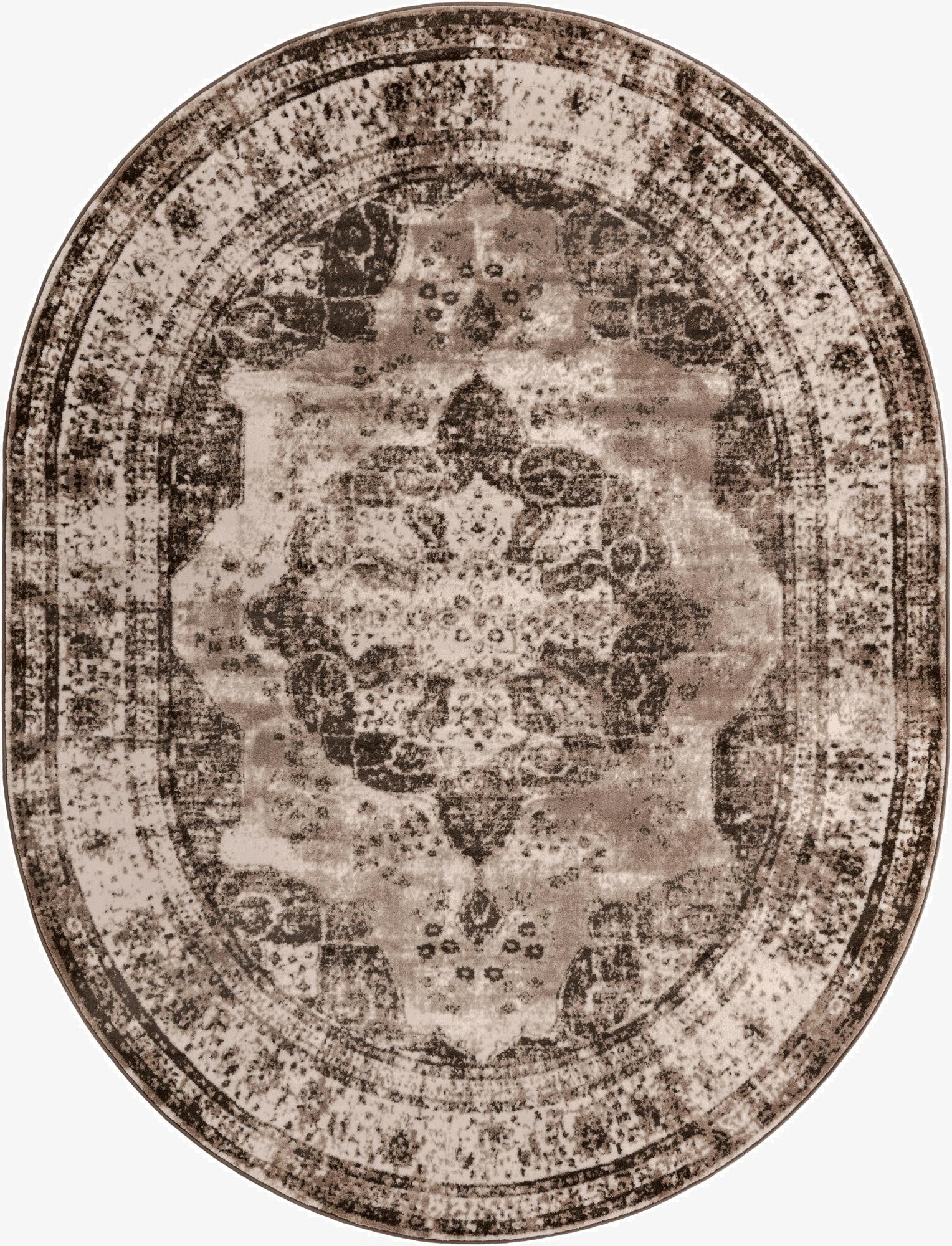  7' 10 x 10' Monte Carlo Oval Rug