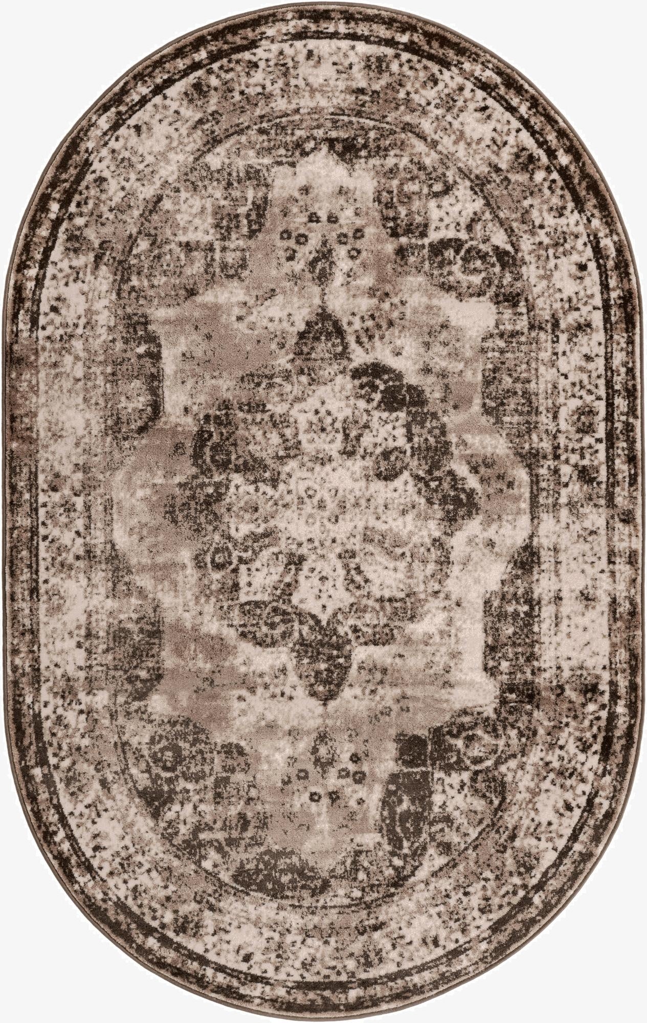  5' 3 x 8' Monte Carlo Oval Rug