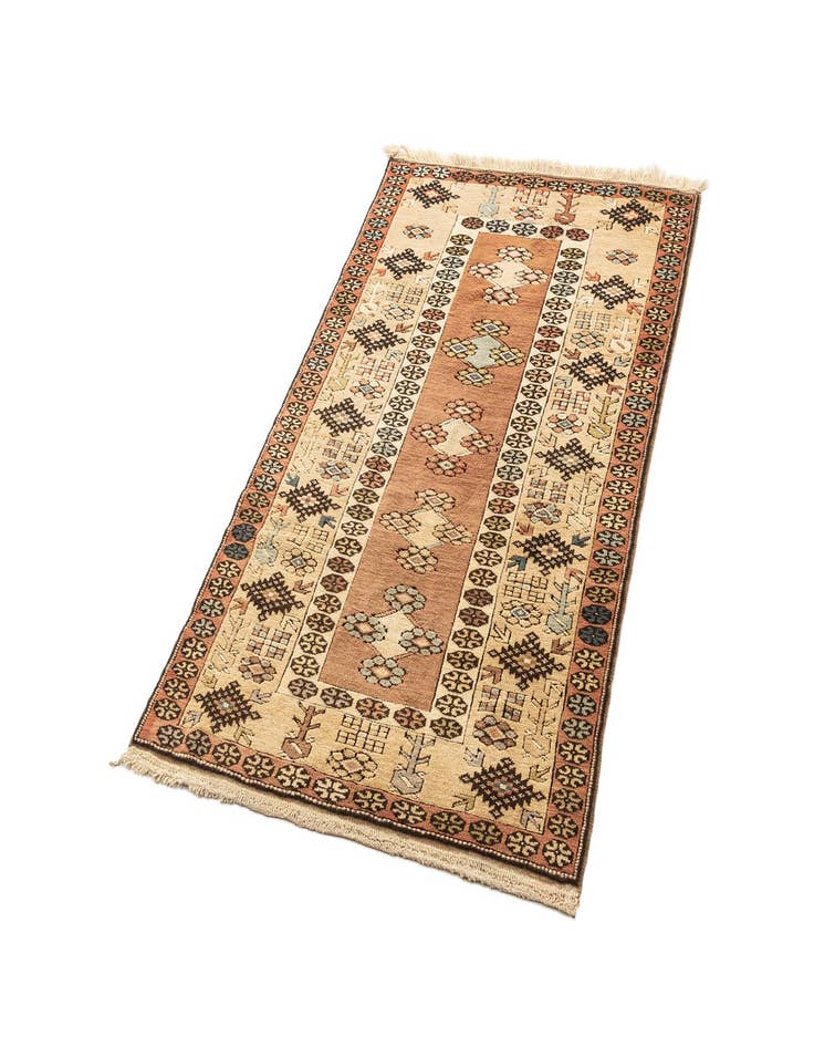 Detail image of  3' 8 x 6' 1  Hand Knotted Anatolian Wool Rug