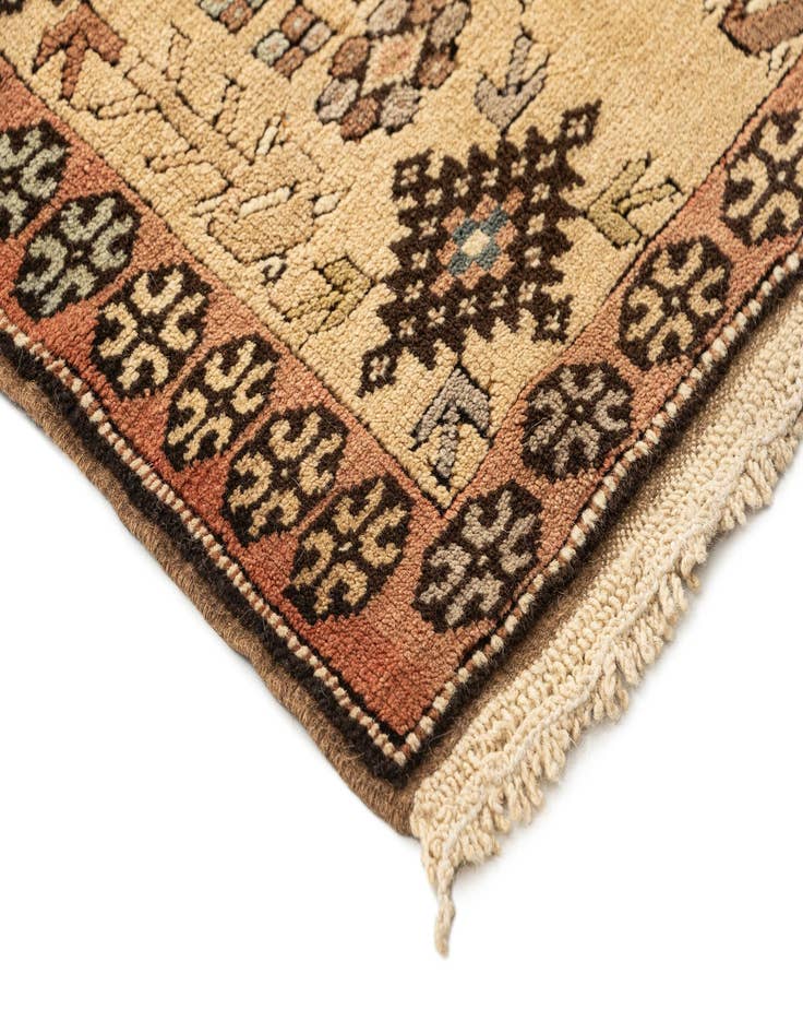 Detail image of  3' 8 x 6' 1  Hand Knotted Anatolian Wool Rug