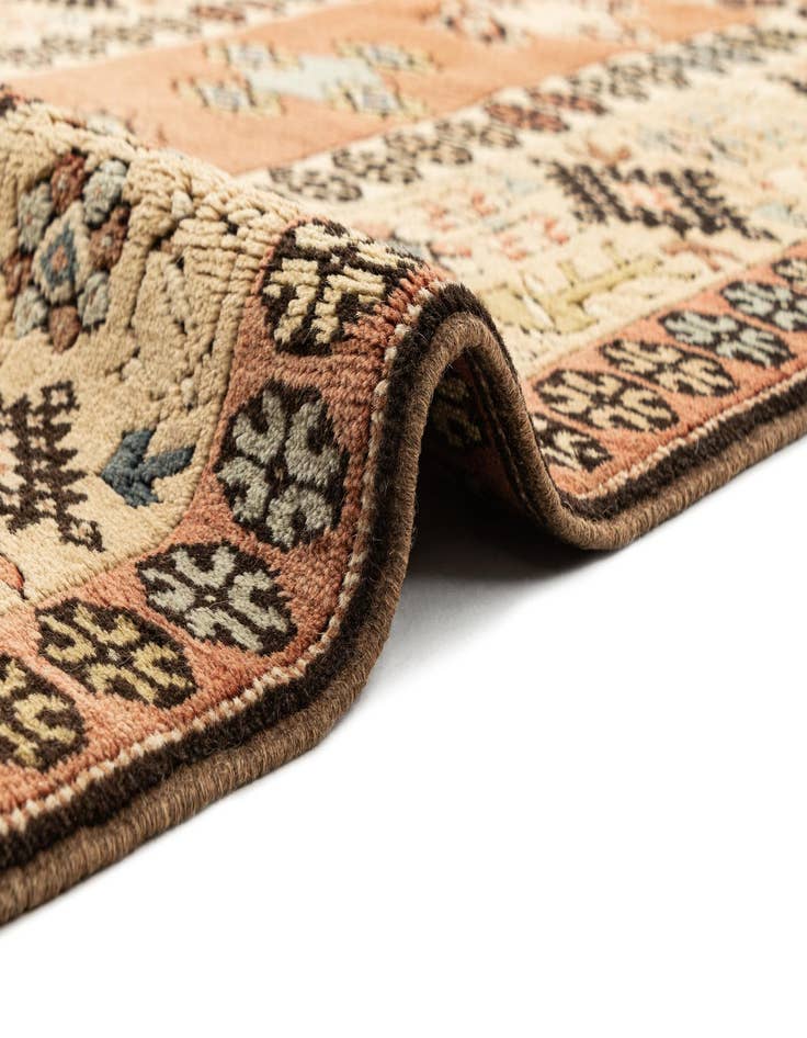 Detail image of  3' 8 x 6' 1  Hand Knotted Anatolian Wool Rug