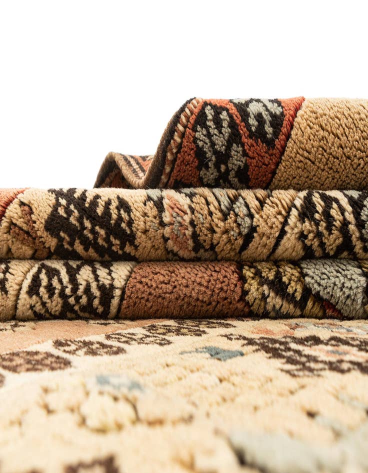 Detail image of  3' 8 x 6' 1  Hand Knotted Anatolian Wool Rug