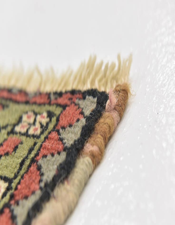 Detail image of  3' 8 x 5' 10  Hand Knotted Anatolian Oriental Wool Rug