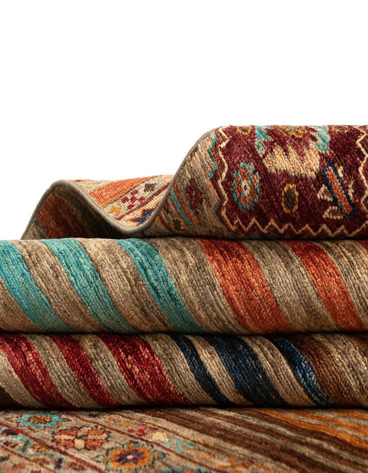 Detail image of  5' 7 x 7' 9 Ariana Ziegler Wool Rug