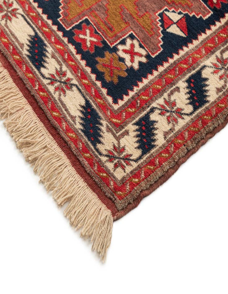 Detail image of  3' 7 x 6'  Hand Knotted Balouch Oriental Wool Rug