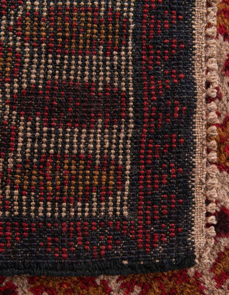 Detail image of  2' 10 x 4' 7  Hand Knotted Balouch Persian Wool Rug
