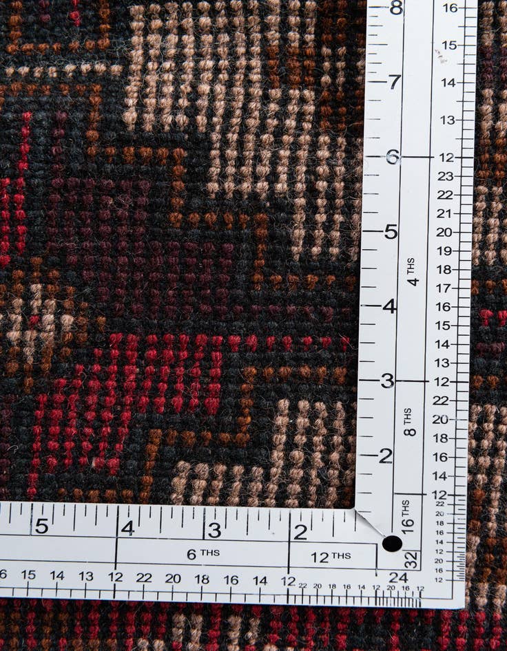 Detail image of  2' 9 x 4' 9  Hand Knotted Balouch Persian Wool Rug